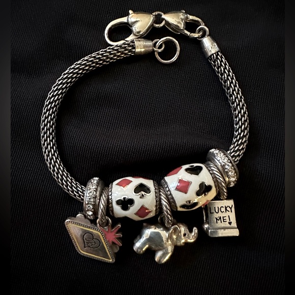Brighton Charm Bracelet with Charms - Picture 1 of 3